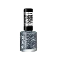 Rimmel Rimmel Glitter High Coverage Nail Polish – 001 Diamond Dust