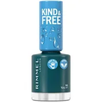 Rimmel Rimmel London Kind & Free Nail Polish – 168 Teal Ivy