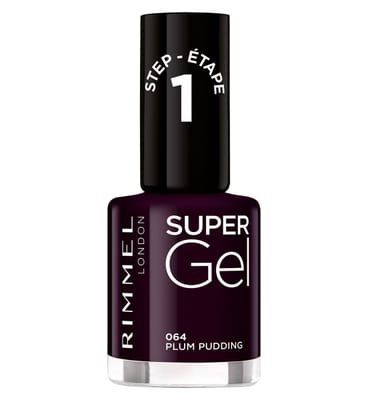 Rimmel Rimmel London Super Gel Nail Polish Plum Pudding