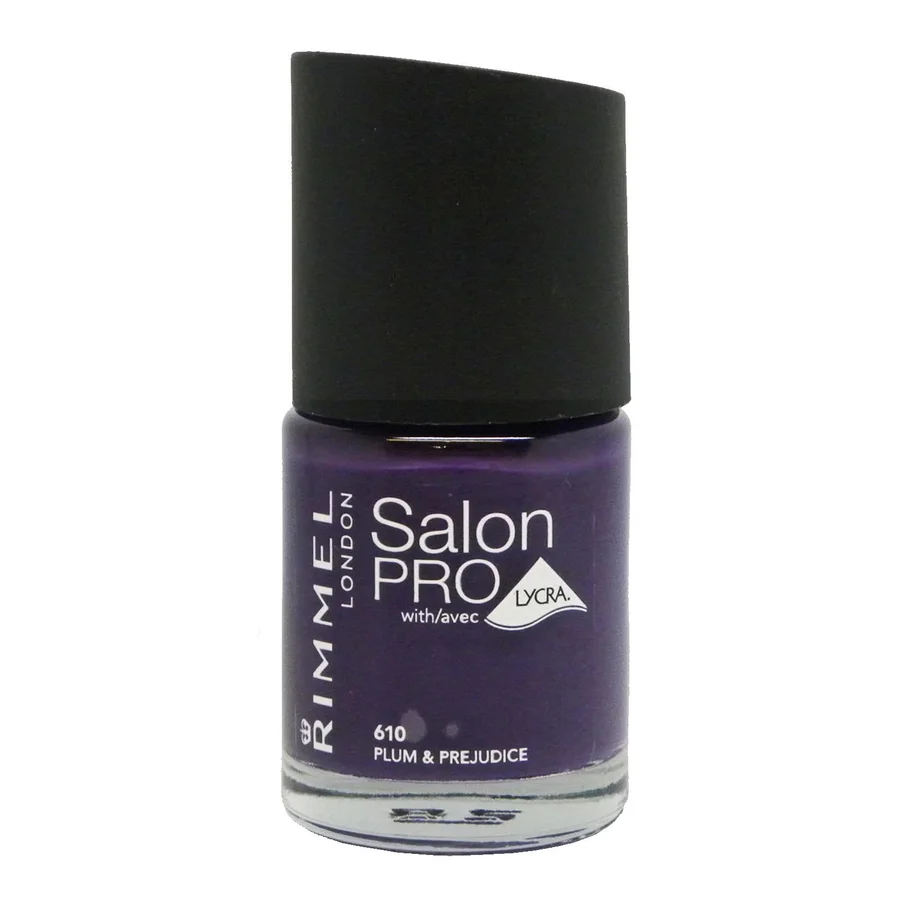 Rimmel Rimmel Salon Pro Nail Polish 12ml – 610 Plum & Prejudice