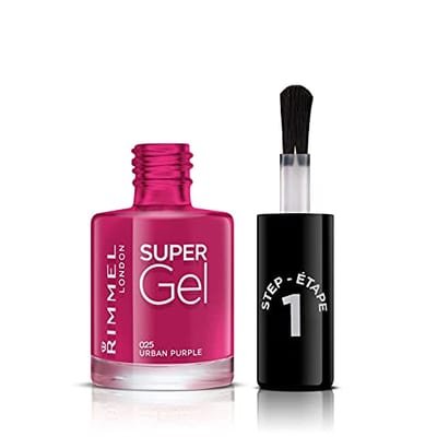 Rimmel Rimmel Super Gel Nail Polish 025 Urban Purple