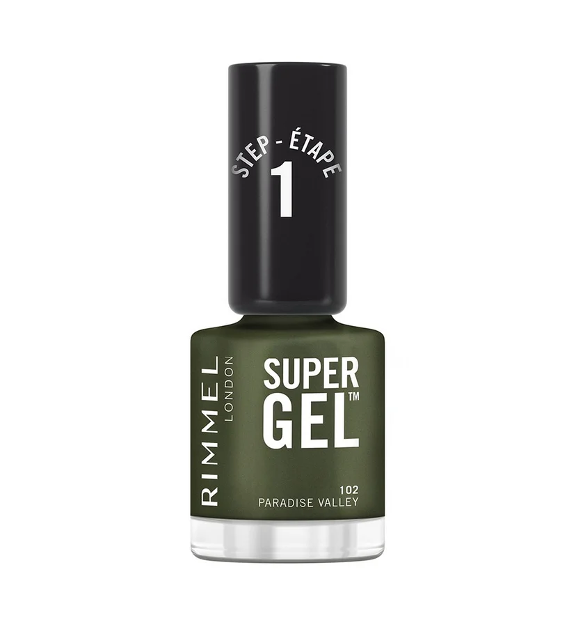 Rimmel Rimmel Super Gel Nail Polish 102 Paradise Valley 12ml