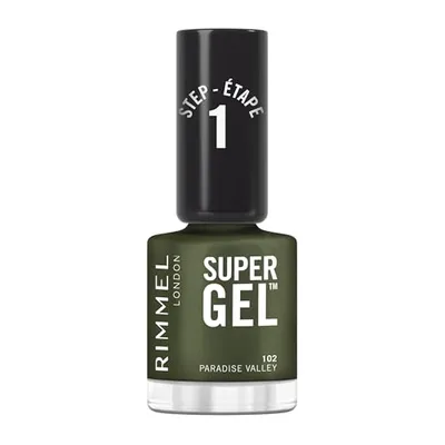 Rimmel Super Gel Nail Polish 102 Paradise Valley 12ml