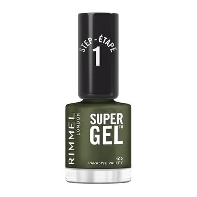 Rimmel Rimmel Super Gel Nail Polish 102 Paradise Valley 12ml