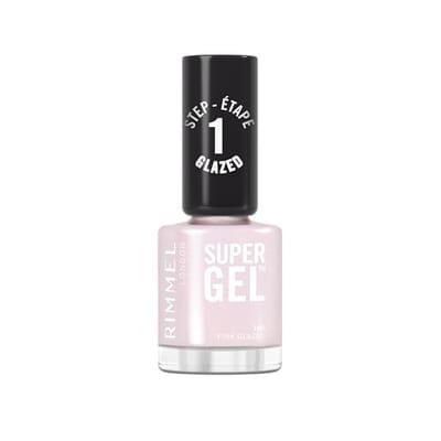 Rimmel Rimmel Super Gel Nail Polish 105 Pink Glazed 12ml