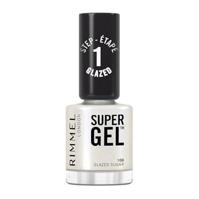 Rimmel Rimmel Super Gel Nail Polish 106 Glazed Sugar 12ml