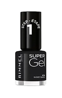 Rimmel Rimmel Super Gel Nail Polish Black Obsession