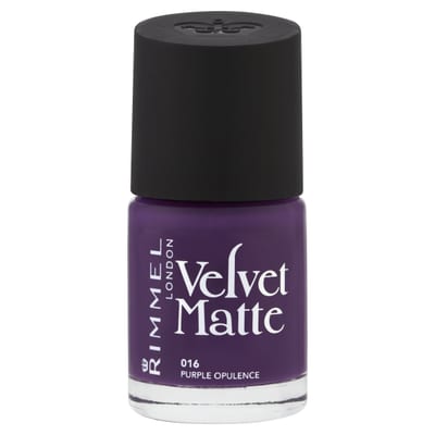 Rimmel Rimmel Velvet Matte Nail Polish 12ml - 016 Purple Opulence