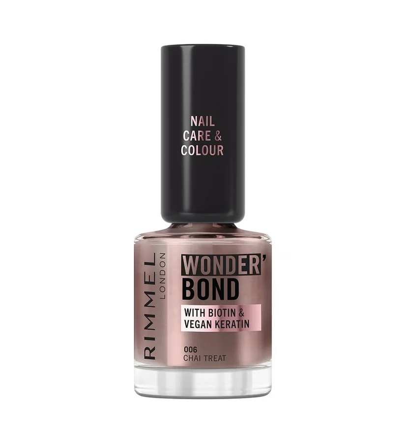 Rimmel Rimmel Wonder'bond Care + Colour Nail Polish 006 Chai Treat