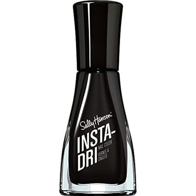 Sally Hansen Sally Hansen Insta-Dri Nail Polish, Back To Black