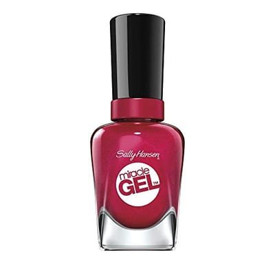 Sally Hansen Sally Hansen Miracle Gel Nail Polish, Bordeaux Glow, 14.7ml