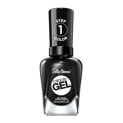 Sally Hansen Sally Hansen Miracle Gel Nail Polish, Onyx-Pected, 14.7ml