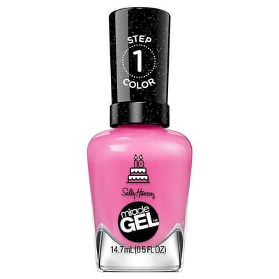 Sally Hansen Sally Hansen Miracle Gel Nail Polish, Party Of Hue, 14.7ml