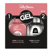 Sally Hansen Sally Hansen Miracle Gel Nail Polish & Topcoat Duo – Mauve-Olous