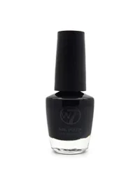 W7 W7 Nail Polish Black 15ml