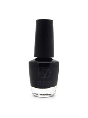 W7 W7 Nail Polish Black 15ml