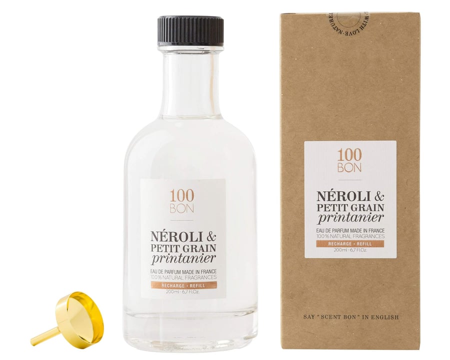 100BON 100BON Neroli & Petit Grain Printanier Eau de Parfum 200ml Refill