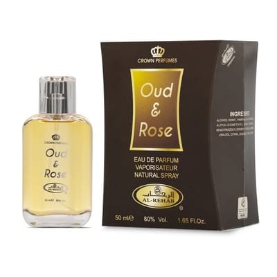 Al-Rehab Al Rehab Oud & Rose 50ml EDP Spray