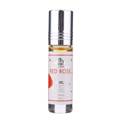 Al-Rehab Red Rose 6ml Concentrated Perfume Oil by Al-Rehab - Floral perfume for Women