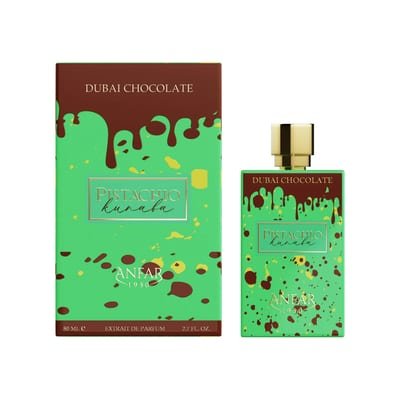 Anfar Anfar 1950 Pistachio Kunafa Dubai Chocolate 80ml Extrait De Parfum Unisex
