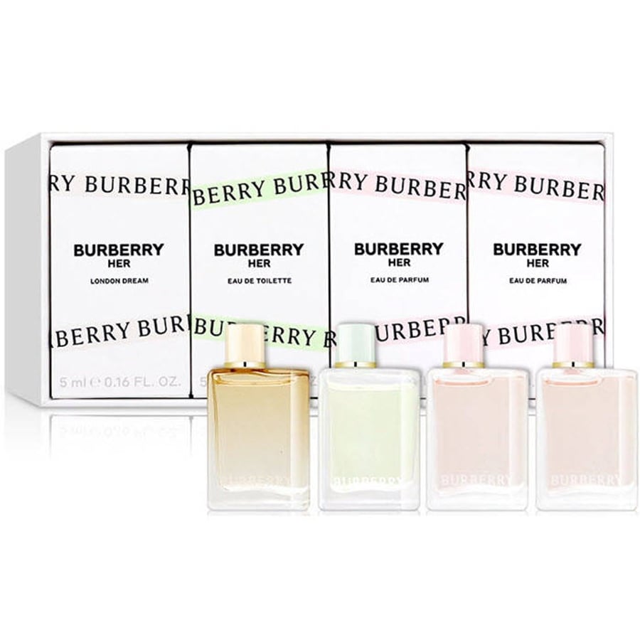 Burberry Burberry (L) Mini 2 x 5ml EDP Burberry + 5ml EDT Burberry Her + 5ml EDP Burberry Her London Dream