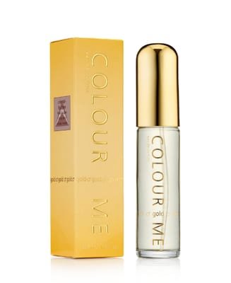 Colour Me Colour Me Gold Gift Set 50ml EDT + 10ml Roll-on Perfume