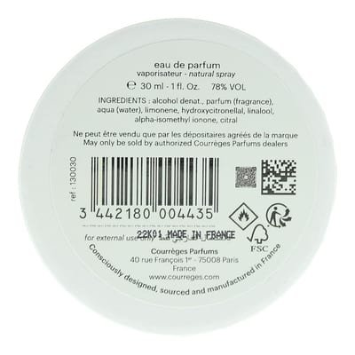 Courrèges Courrèges L'Empreinte Eau de Parfum 30ml Spray