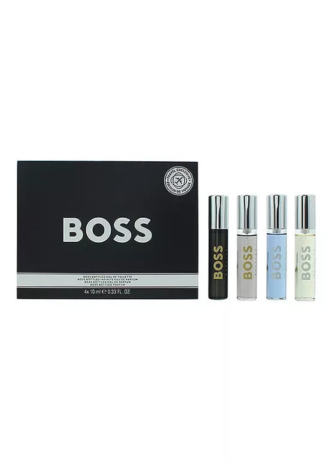 Hugo Boss Hugo Boss Bottled 4 Piece Gift Set: Eau de Parfum 10ml - Eau de Toilette 10ml - Parfum 10ml - Infinite Eau de Parfum 10ml