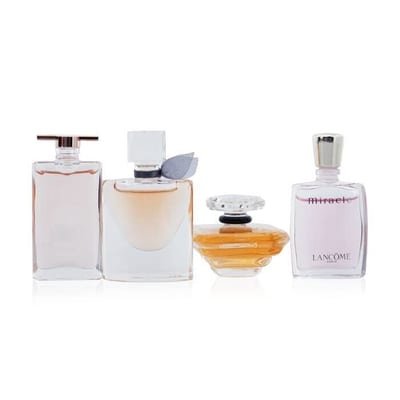 Lancome Lancôme 4 Piece Gift Set: Idole Eau De Parfum 5ml - La Vie Est Belle Eau De Parfum 4ml - Tresor Eau De Parfum 7.5ml - Miracle Eau De Parfum 5ml