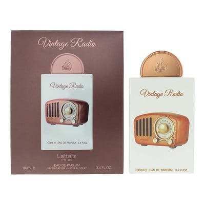 Lattafa Perfumes Lattafa Perfumes Vintage Radio Eau de Parfum 100ml Spray