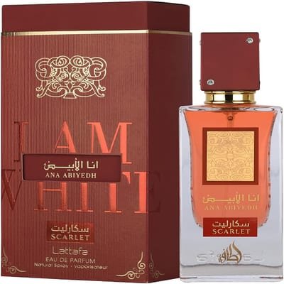 Lattafa Ana Abiyedh Scarlet 60ml EDP by Lattafa