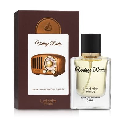 Lattafa Vintage Radio EDP 20ml (0.6oZ) By Lattafa Pride
