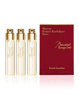 Maison Francis Kurkdjian Maison Francis Kurkdjian Baccarat Rouge 540 Extrait de Parfum Travel Set 3 x 11ml Extrait de Parfum Refills