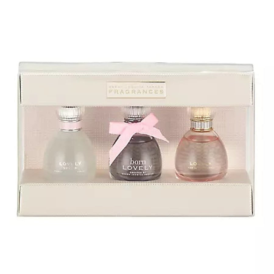 Sarah Jessica Parker Sarah Jessica Parker Lovely Gift Set 10ml Lovely Sheer EDP + 10ml Born Lovely EDP + 10ml Lovely EDP