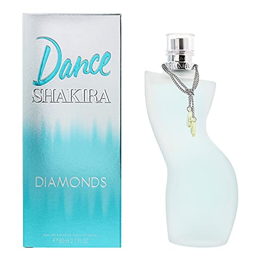 Shakira Shakira Perfumes - Dance Diamonds by Shakira Eau de Toilette for Women Floral Fruity and Amber Fragrance with Bergamot Raspberry and Violet - 80 ml