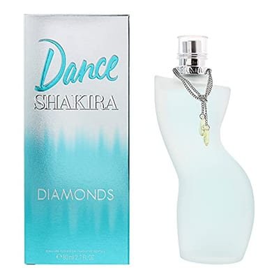Shakira Shakira Perfumes - Dance Diamonds by Shakira Eau de Toilette for Women Floral Fruity and Amber Fragrance with Bergamot Raspberry and Violet - 80 ml