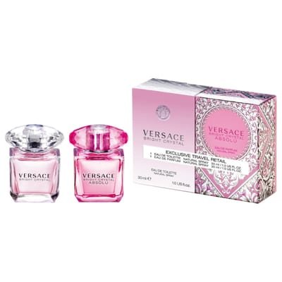 Versace Versace Gift Set 30ml Bright Crystal EDT + 30ml Bright Crystal Absolu EDP
