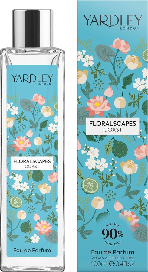 Yardley Yardley Floralscapes Coast Eau de Parfum 100ml Spray