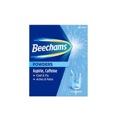 Beechams Beechams Powders Aspirin & Caffeine - 10 Sachets