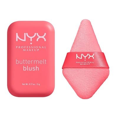 NYX Professional Makeup NYX Professional Makeup Nyx Buttermelt Blush U Know Butta & Wondersnatch Face Powder Puff Duo Bundle