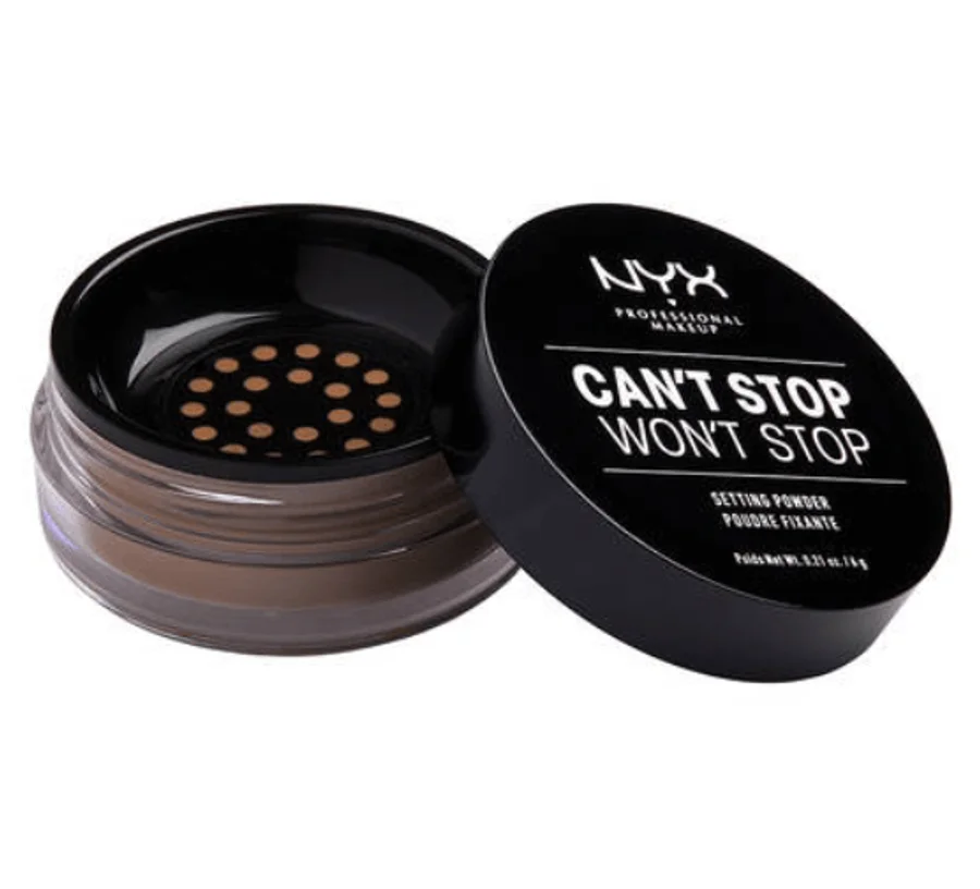 NYX NYX Can't Stop won't Stop Setting Powder – 04 Medium Deep