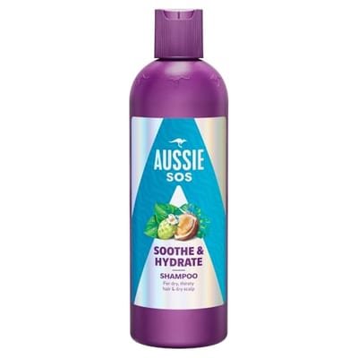 Aussie Aussie Sos Soothe & Hydrate Shampoo 300ml, 200ml