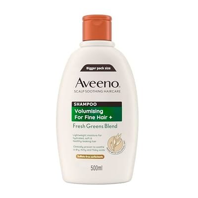 Aveeno Aveeno Haircare Volumising+ Fresh Greens Shampoo 500ml