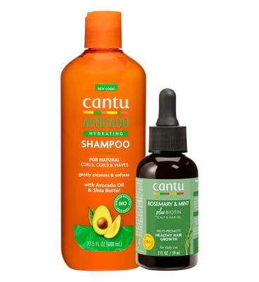Cantu Cantu Avocado Shampoo & Rosemary Mint Scalp Oil