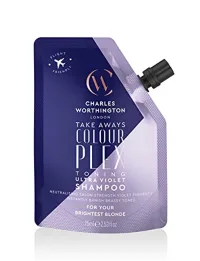 Charles Worthington Charles Worthington Colourplex Toning Ultra Violet Shampoo Takeaway 75ml