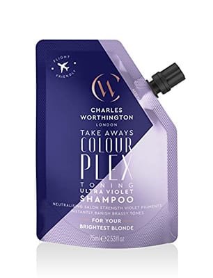 Charles Worthington Charles Worthington Colourplex Toning Ultra Violet Shampoo Takeaway 75ml