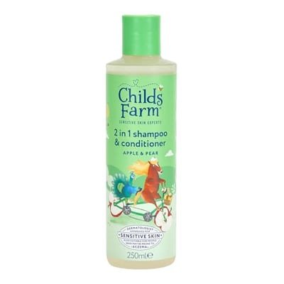 Child's Farm Childs Farm 2 In 1 Shampoo And Conditioner250 Ml Apple Pear Kids Tear Free Formula, 250ml