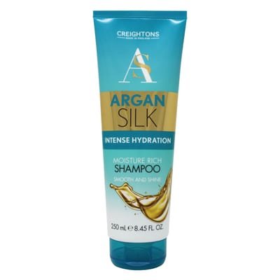 Creightons Creightons Argan Silk Moisture Rich Shampoo (250ml) - Professionally Formulated with Argan Oil from Morocco