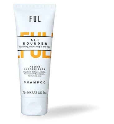 FUL FUL All-Rounder Shampoo Mini 75Ml – Sulphate-Free Cleanser For Dry, Damaged & Frizzy Hair