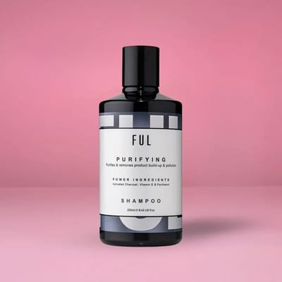 FUL FUL London Charcoal Purifying Shampoo (250ml)